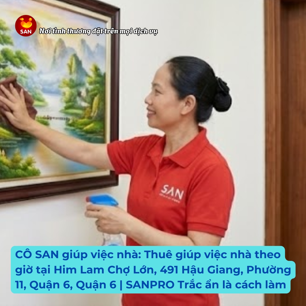 giúp việc nhà theo giờ
