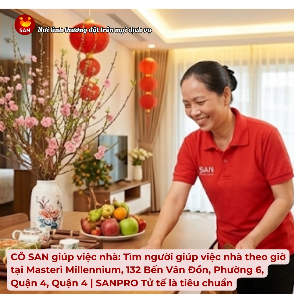 giúp việc nhà theo giờ Quận 4